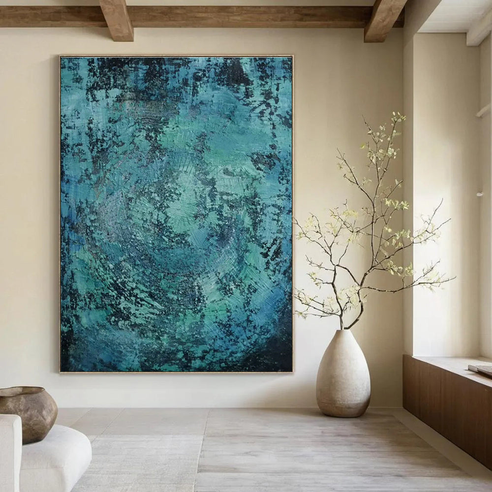 Abstract Hand - Painted Canvases for Living Room and Dining Room DLZ0761