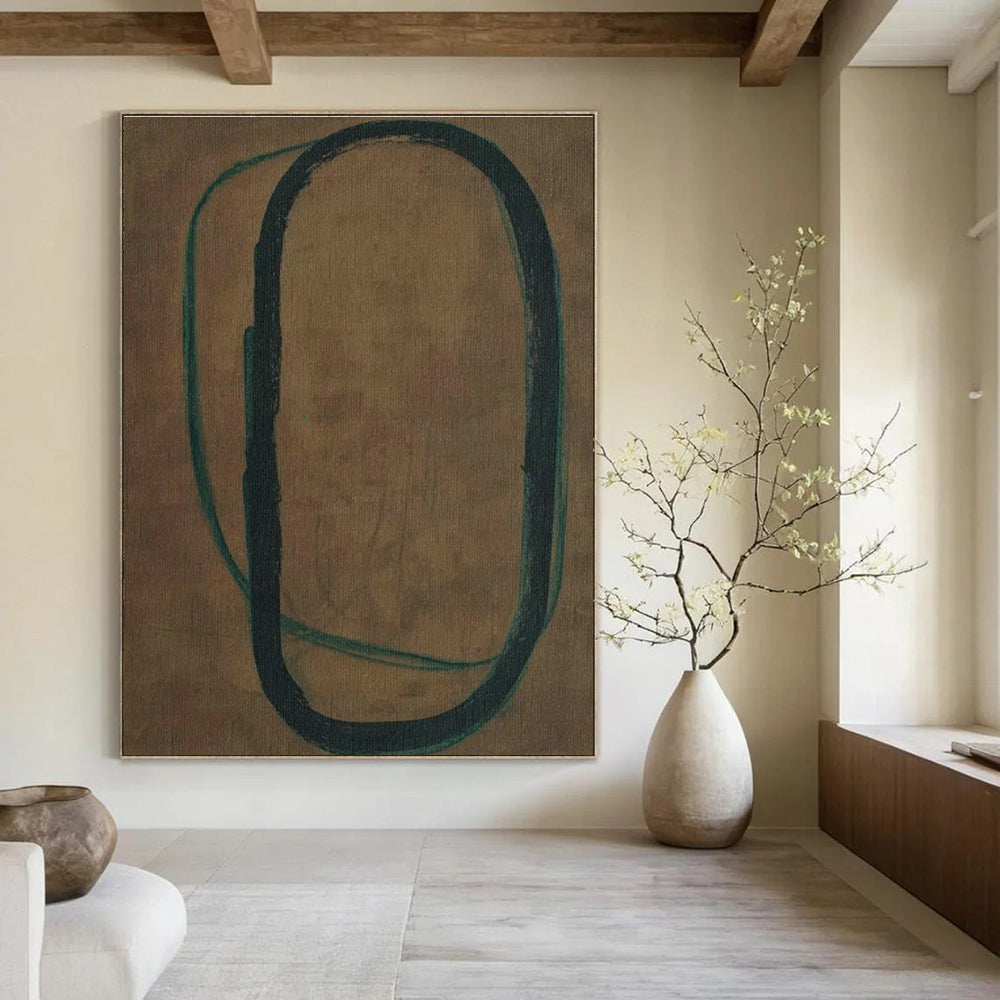 Extra-Vast Custom Abstract Canvas for Bedroom & Cottage Entryway DLZ1160