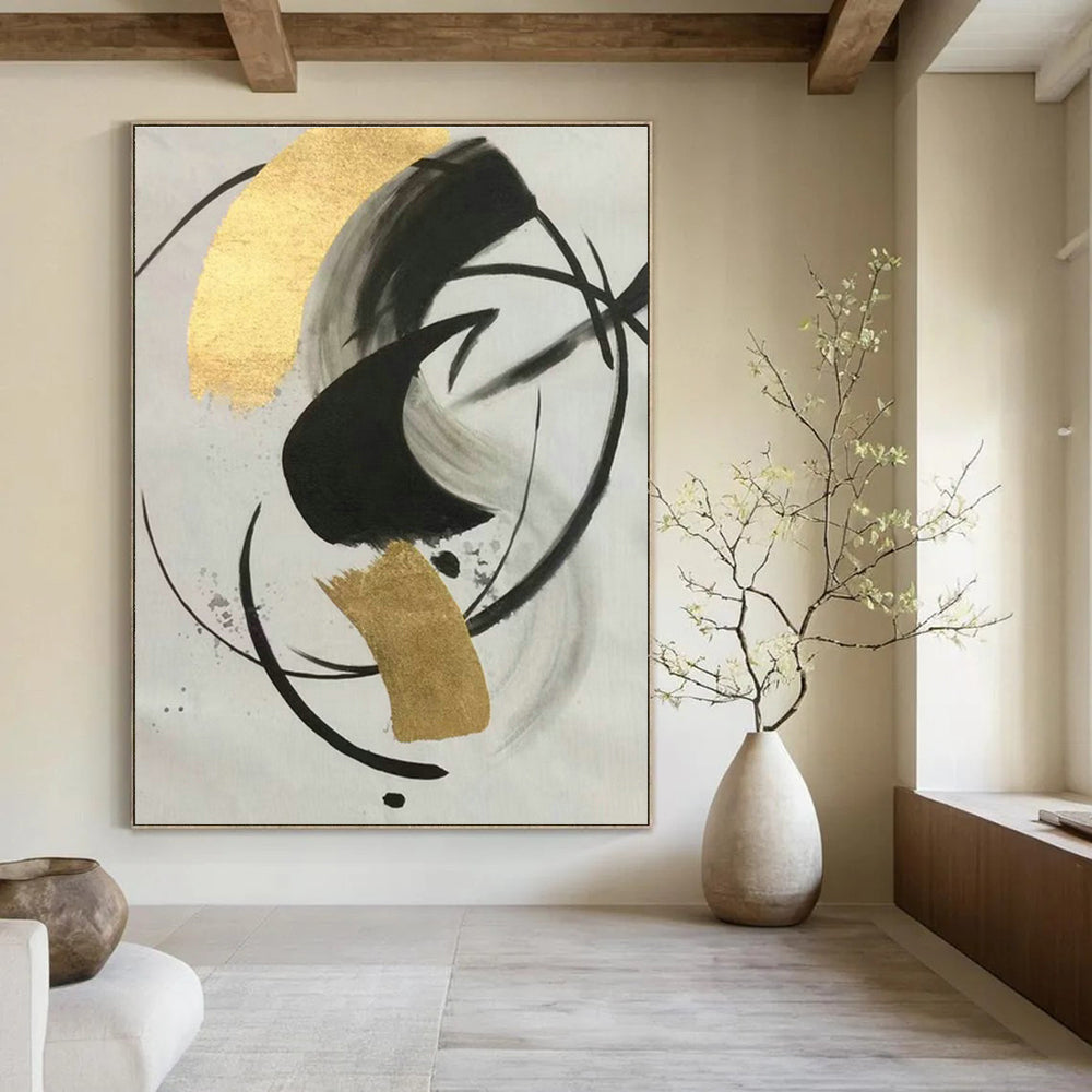 Monumental, Augmented - Reality Custom Abstract Art for Office Innovation DLZ0468