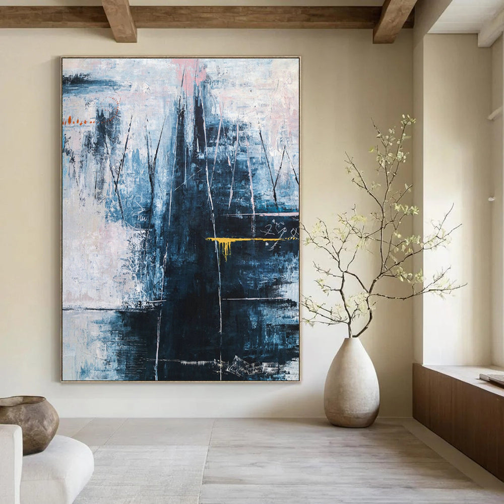 Custom Large Abstract Wall Art for Office & Hallway DLZ1118