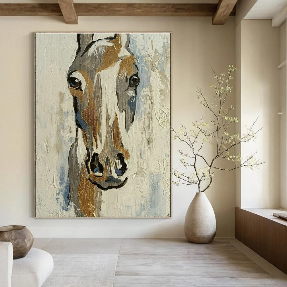 Gigantic Bespoke Handmade Abstract Painting for Cottage & Living Room DLZ2103