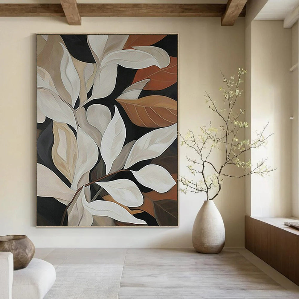 Large Custom Handmade Abstract Wall Art for Hallway and Dining Room DLZ1512