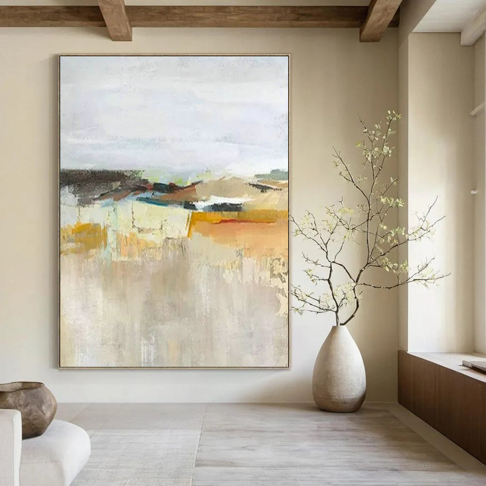 Handmade Abstract Wall Art for Bedroom and Living Room DLZ1823
