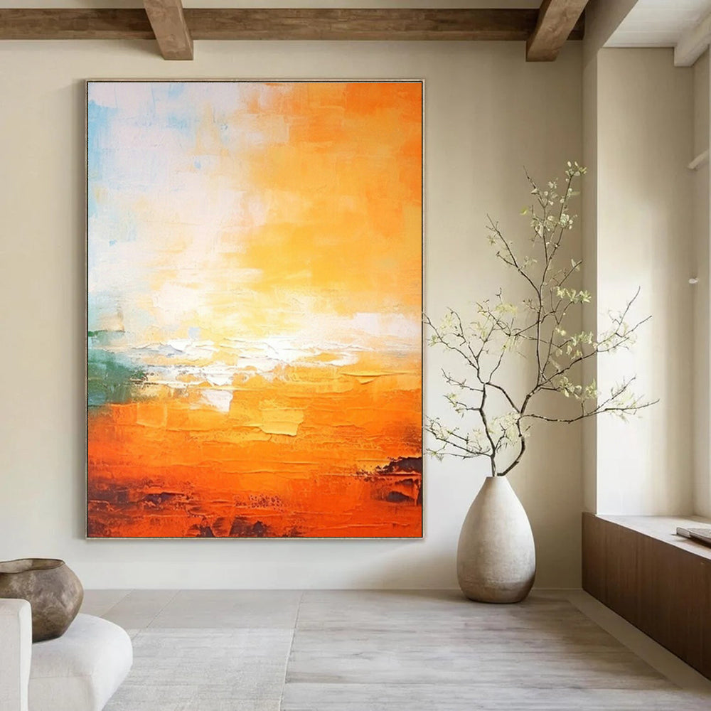 Titanic - Sized Hand - Painted Abstract Canvases for Bedroom Walk - in Closets & Office Utility Rooms DLZ0741