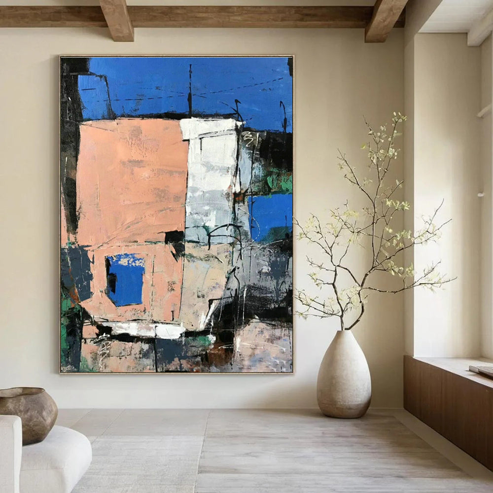 Custom Abstract Paintings for Bedroom and Entryway DLZ0765