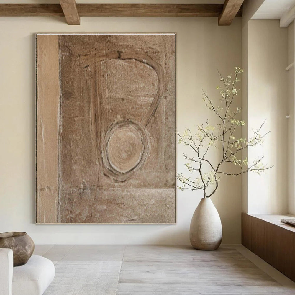 Monumental Custom - Crafted Masterpiece Handmade Abstract Canvas for Hallway & Entryway DLZ2116