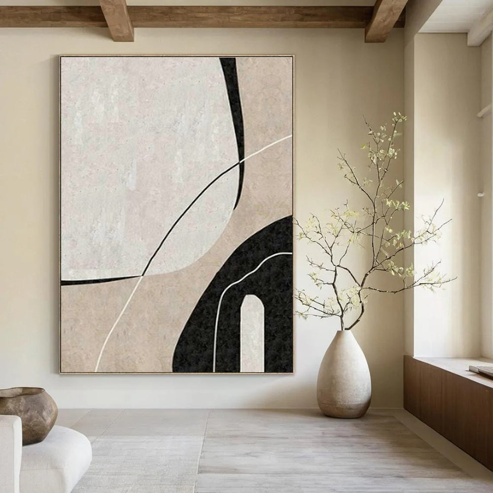 Large Handmade Abstract Painting for Living Room & Dining Room DLZ2007