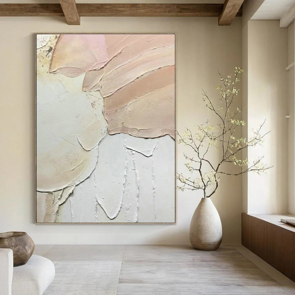 Mammoth - Format Hand - Painted Abstract Murals for Bedroom Fireplace Mantels & Office Break Rooms with Kitchenettes DLZ0622