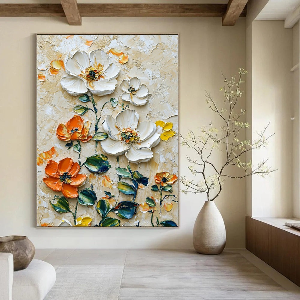 Enormous Custom Abstract Canvases for Living Room Entertainment Walls & Office Training Center Halls DLZ0732