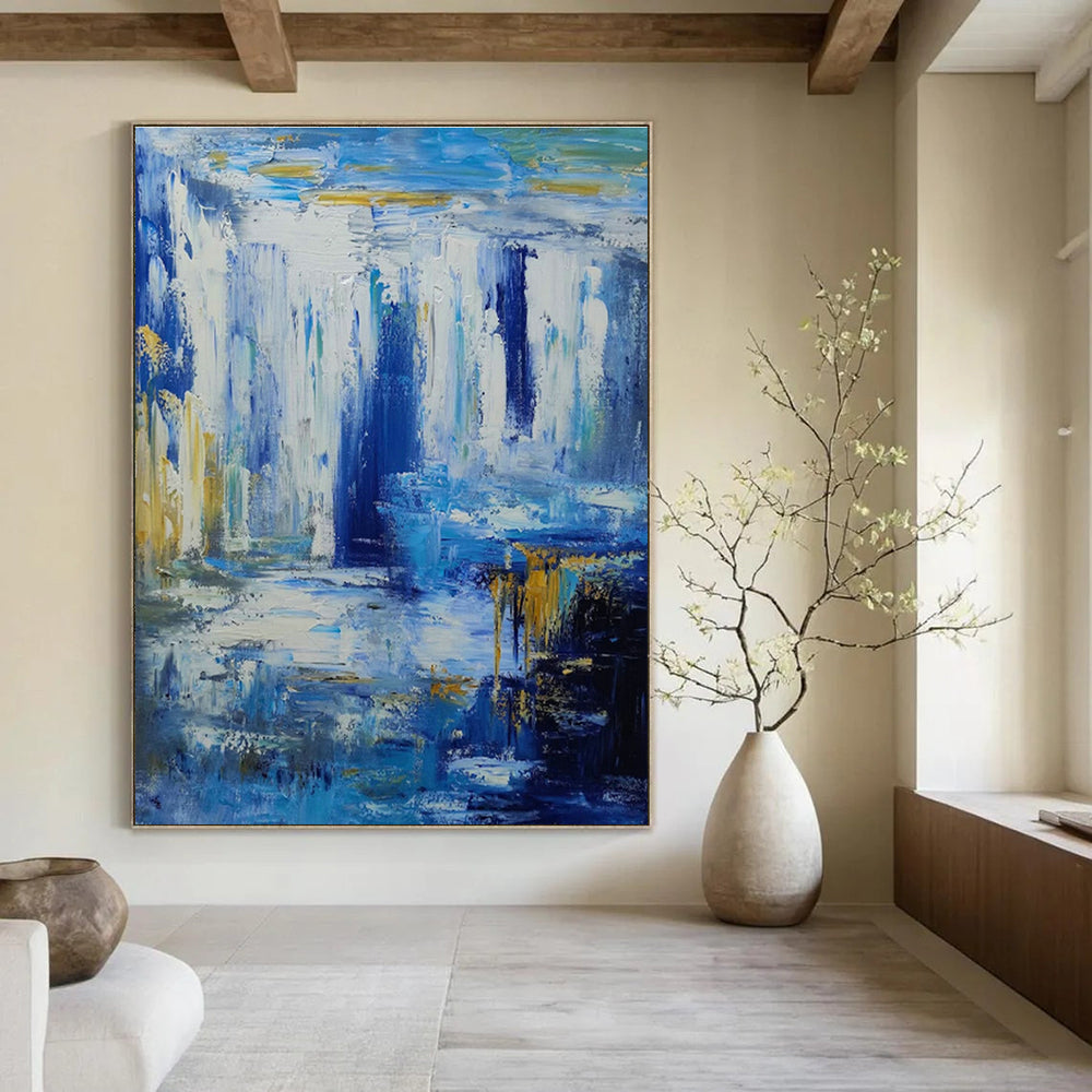 Handmade Oversized Abstract Centerpiece for Bedroom & Entryway DLZ1339