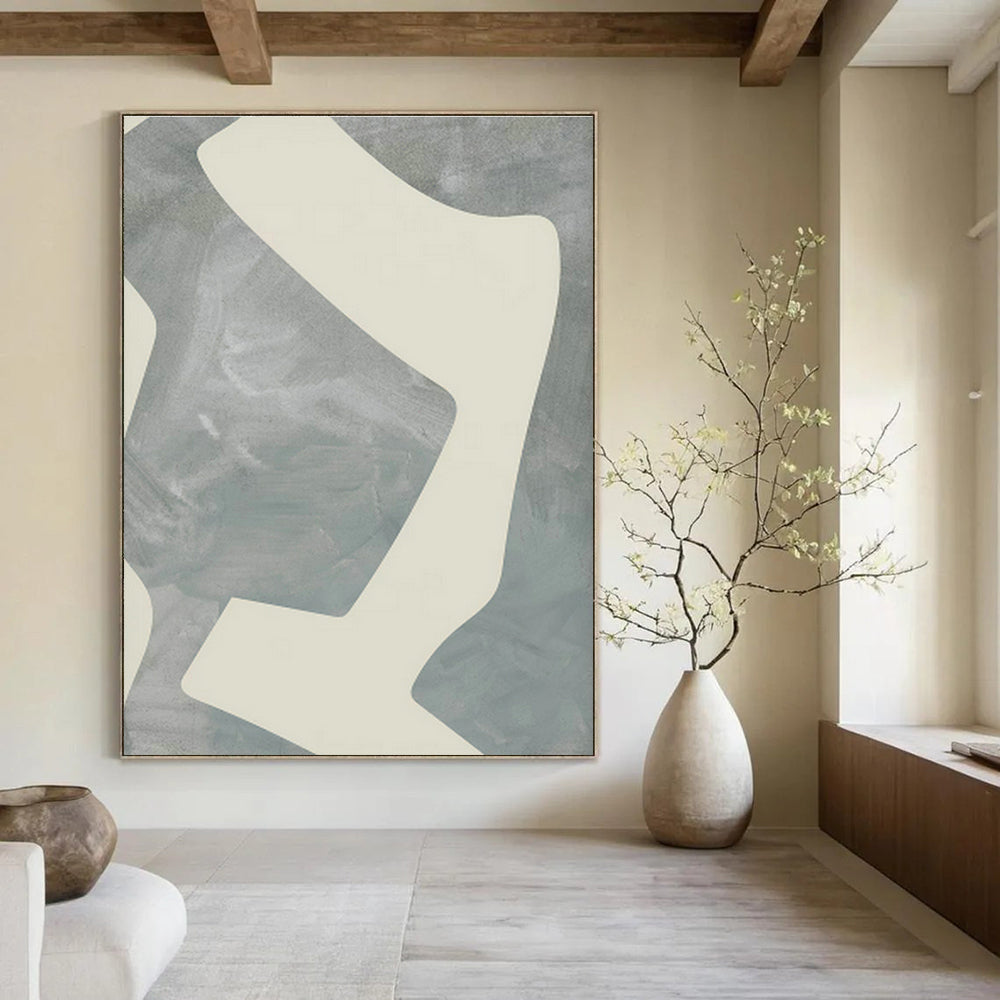 Custom Hand - Painted Abstract Art for Living Room Coffee Table Tops & Entryway Umbrella Stands DLZ0710