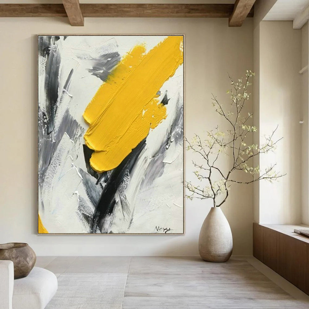 Hand-Painted Abstract Art for Dining Room and Hallway DLZ1457