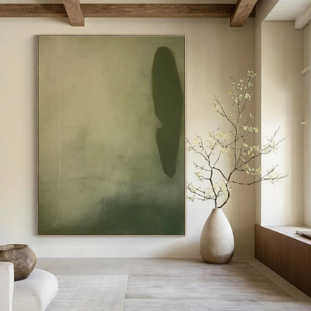 Oversized Abstract Paintings for Living Room Entertainment Center Remote Control Drawers & Office Copy Room Paper Tray Dividers DLZ0903