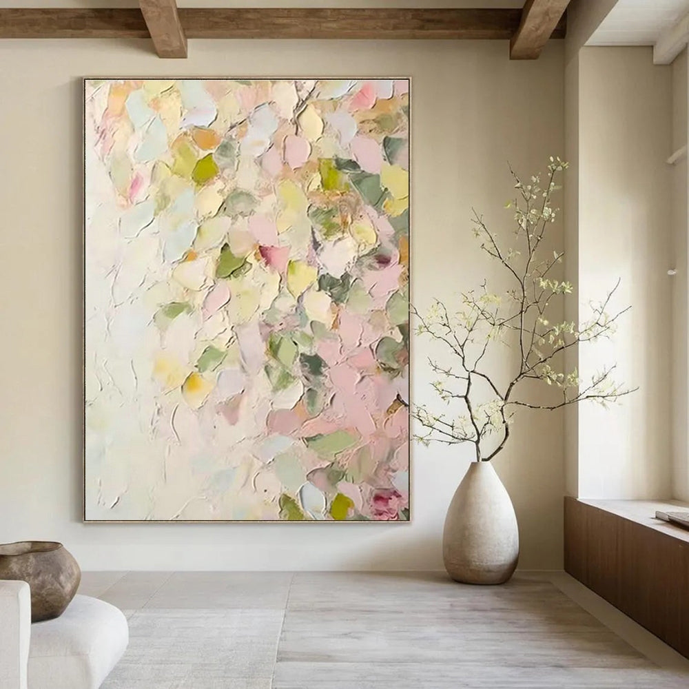 Large - Scale Handmade Abstract Wall Hanging for Living Room & Hallway DLZ1398