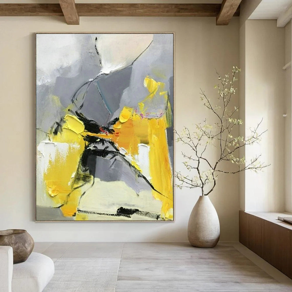 Hand-Crafted Abstract Wall Art for Bedroom and Office DLZ1459