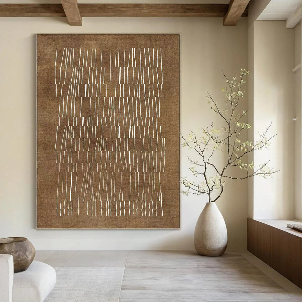 Extra-large Custom Handmade Abstract Wall Decor for Bedroom Walk-in Dressing Room Wall and Dining Room Sideboard Wall DLZ1998
