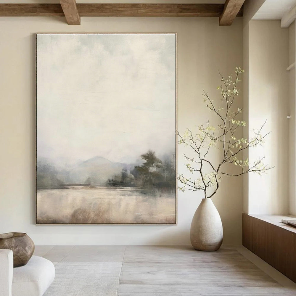 Grand - Sized Custom Abstract Canvases for Bedroom Walk - in Closet Islands & Office Break Room Tables DLZ0719