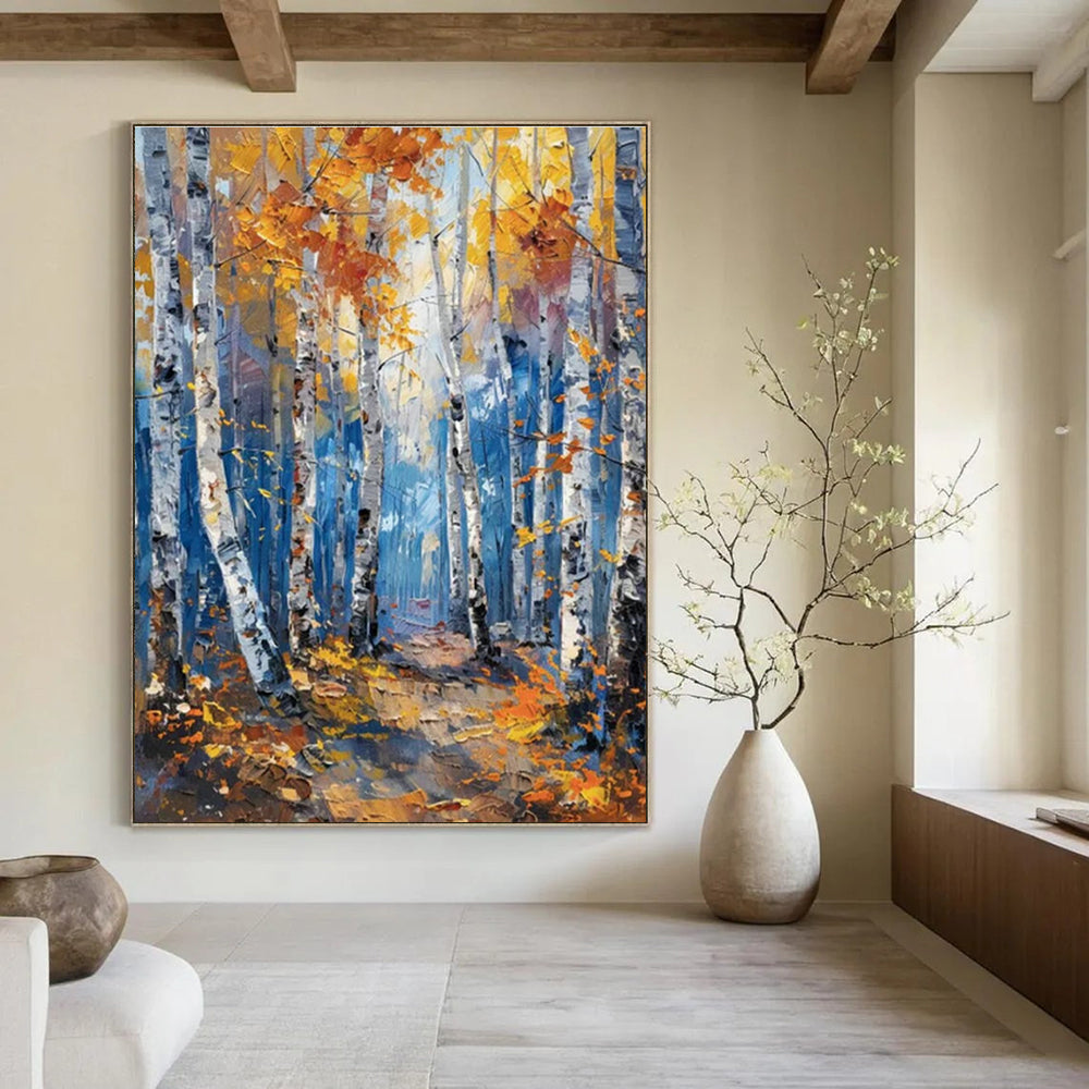Handcrafted Abstract Wall Art Series for Cottage Bedroom & Living Room DLZ1413