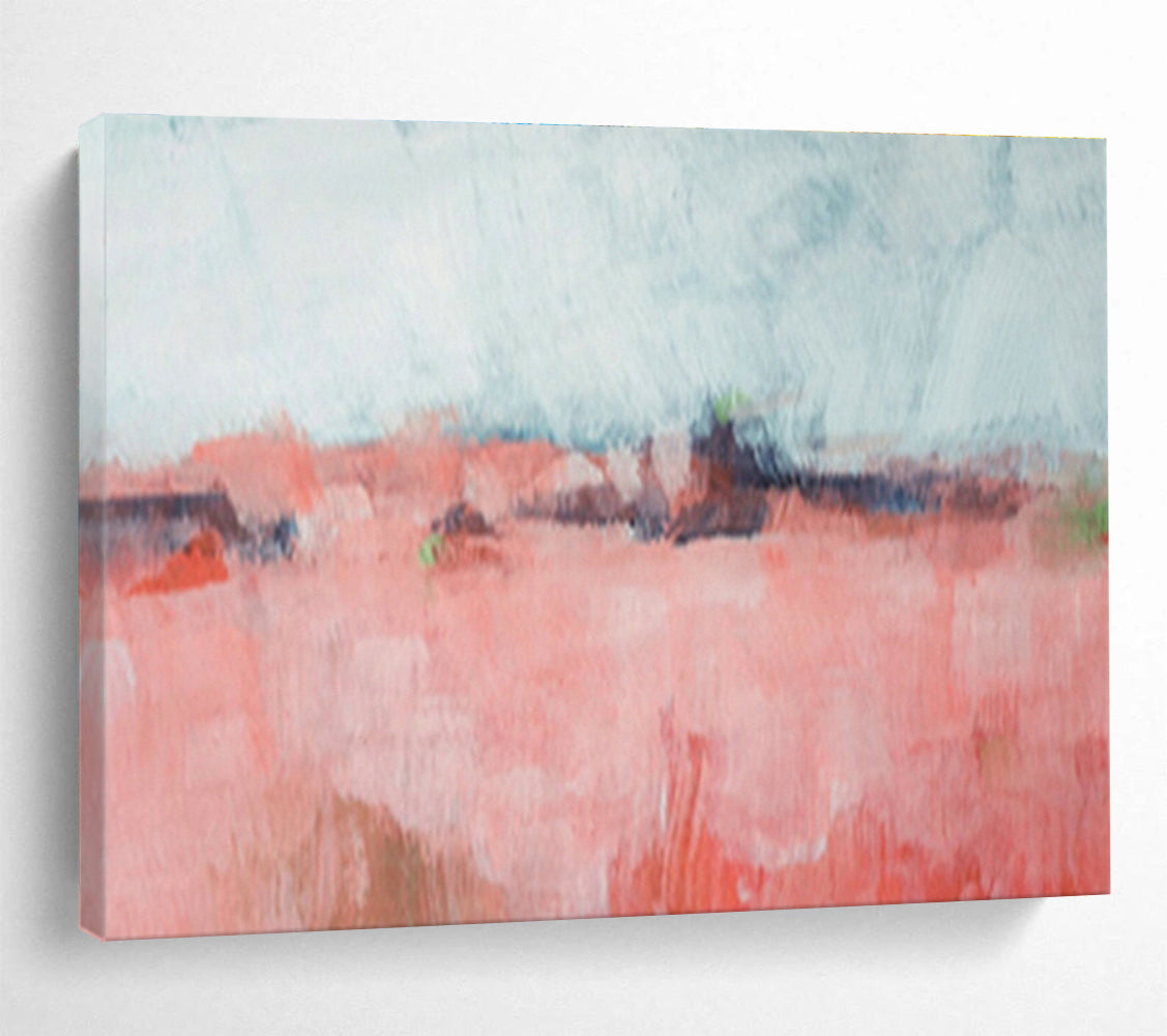 Oversized Custom Abstract Hand Painting for Railway Maintenance Workshop DLZ2800