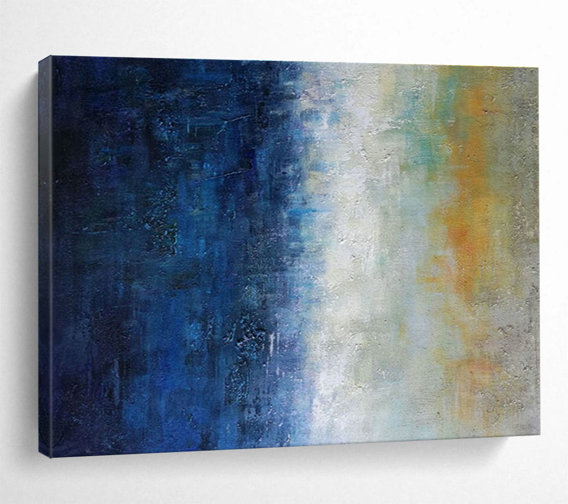 Big Handmade Abstract Wall Art, Subtle Monochromatic for Scandinavian Decor DLZ3238