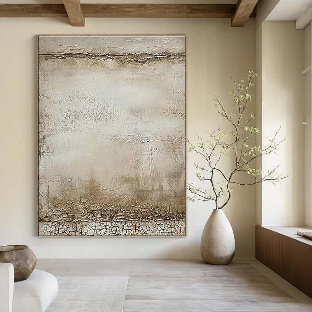 Must-Have for Bedrooms! Large-Scale Custom Hand-Painted Abstract Artwork  DLZ0119