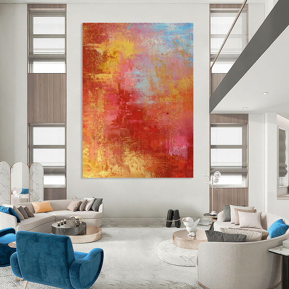 Big Custom Handmade Abstract Artwork for Coin Collecting Clubs  DLZ0021