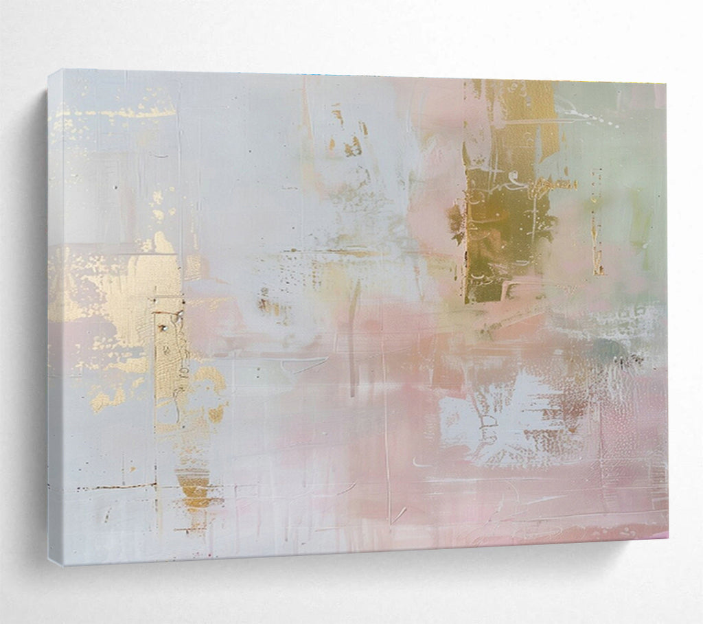 Large Custom Abstract Hand-Painted Art for E-commerce Fulfillment Center Quality Control Area DLZ2882