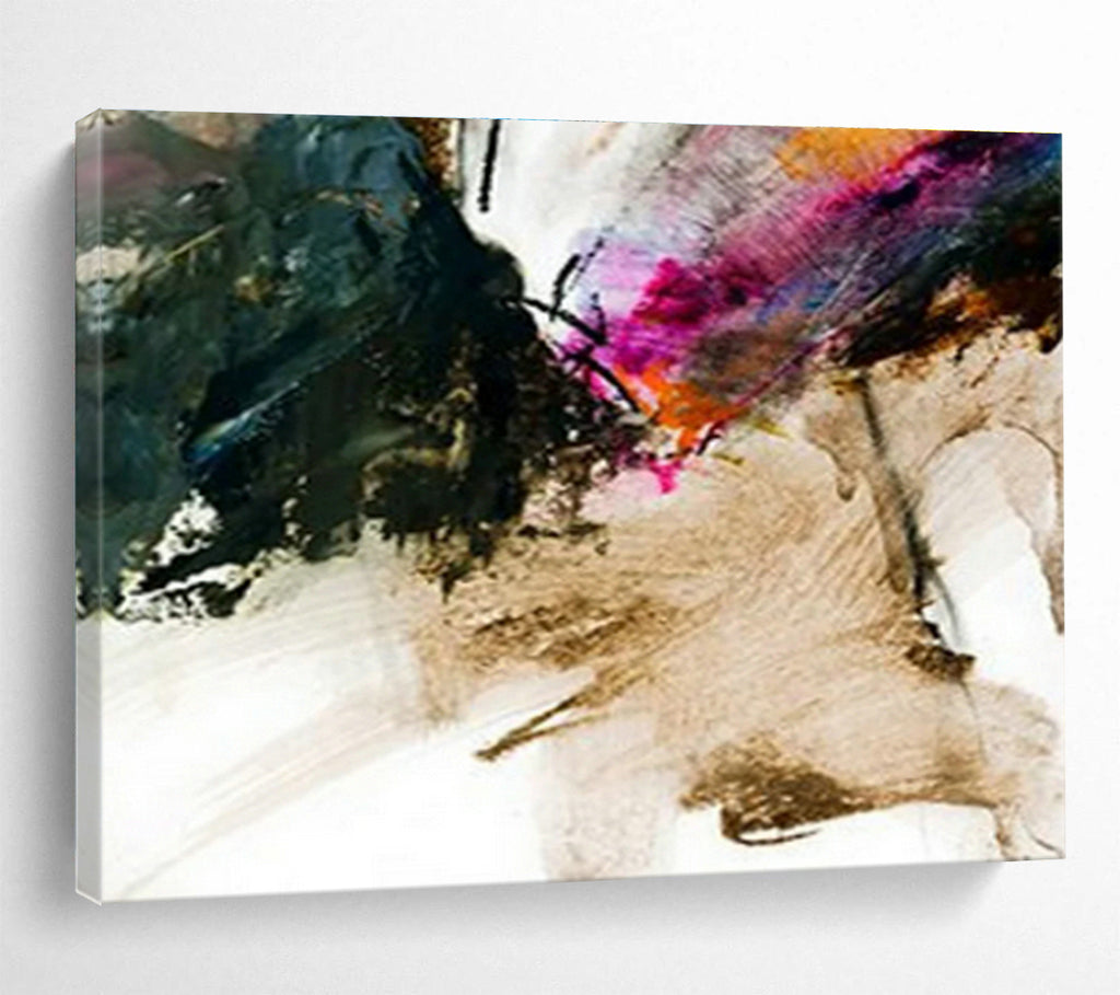 Large-Size Custom Abstract Hand Painting for Dialysis Center DLZ2778