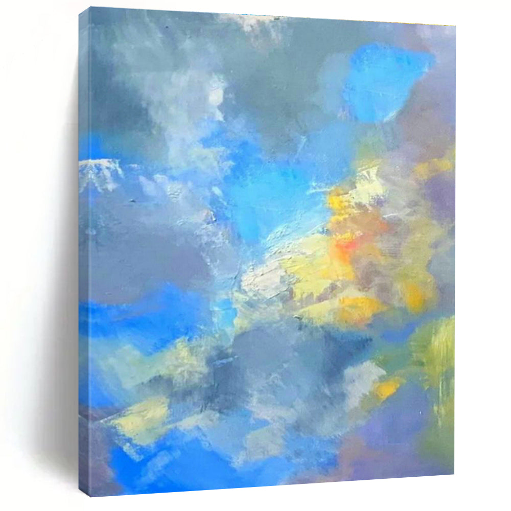 Striking Custom Hand-Painted Abstract Painting - Eerie Realms for Haunted House Attractions  DLZ0336