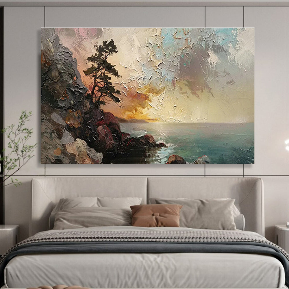 Customized Large-Scale Abstract Hand Painting for 3D Printing Manufacturing Hub DLZ2847