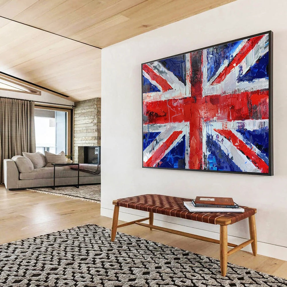 Custom-Made Casino Large Abstract Hand Painting