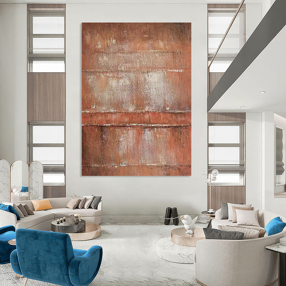 Immense Large Custom Hand-Painted Abstract Artwork - Artistic Inspiration for Glass Blowing Festivals  DLZ0326