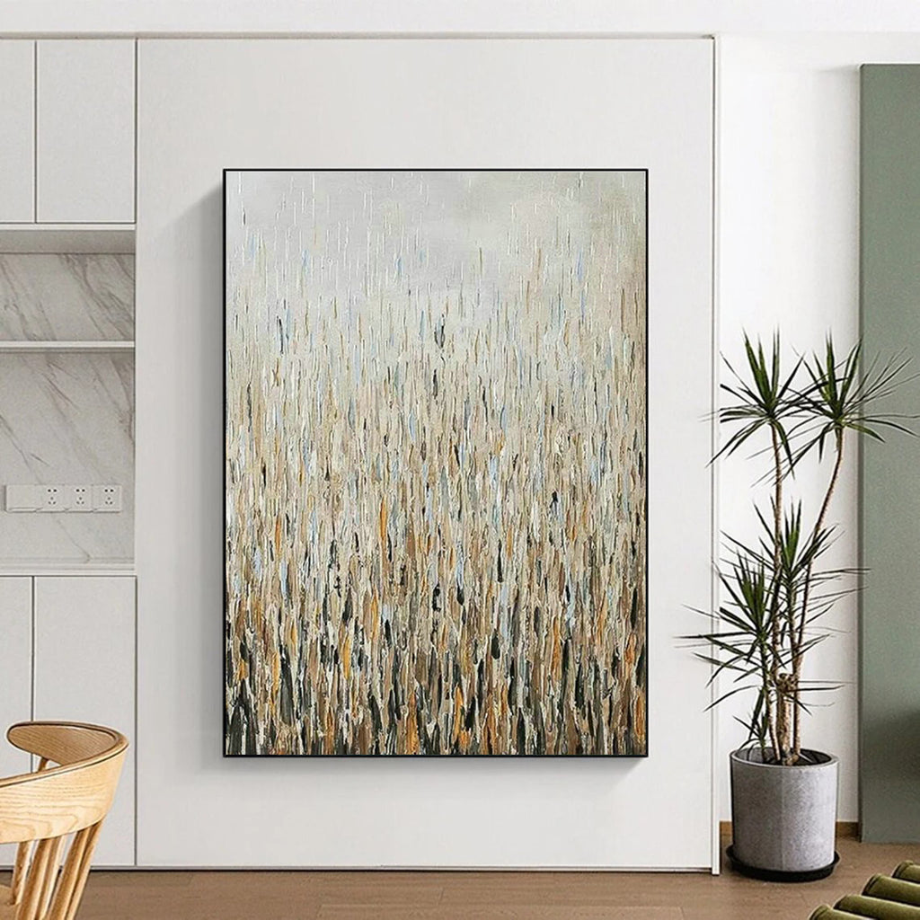 Massive Custom Hand-Painted Abstract Canvas - Creative Buzz for Advertising Photography Studios  DLZ0307