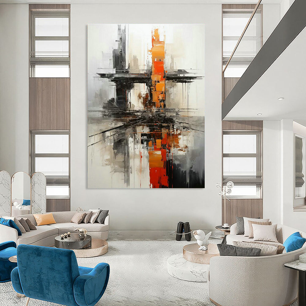 Extensive Custom Hand-Painted Abstract Painting - Magical Realm for Fairy Tale Theme Parks  DLZ0273