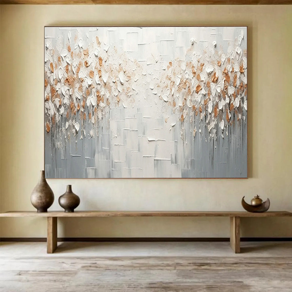 Touchable Relief Custom Hand-Painted Abstract Art—Interactive Decor for Nurseries