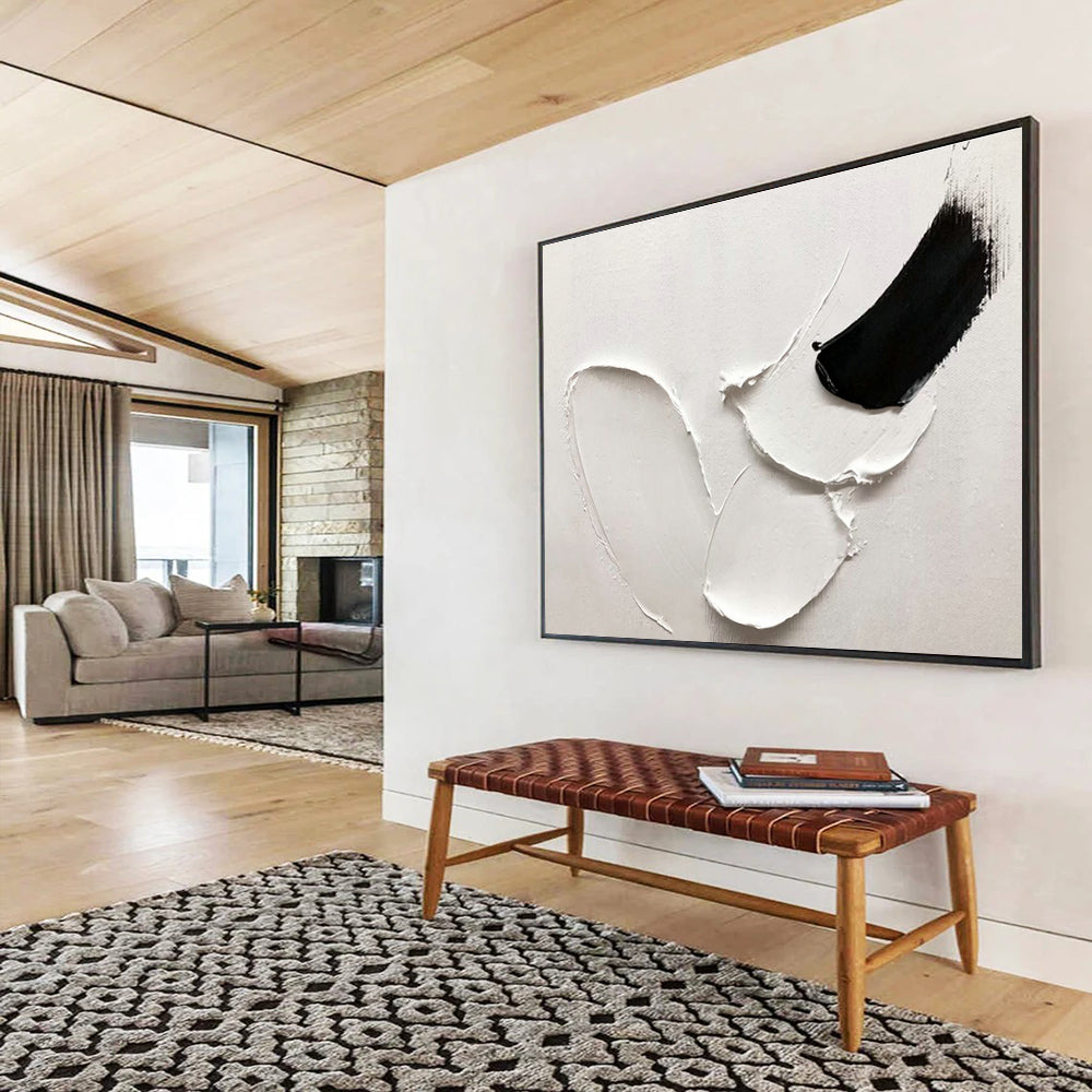 Extra Large Custom Hand-Painted Abstract Artwork for Veterinary Clinics DLZ3293