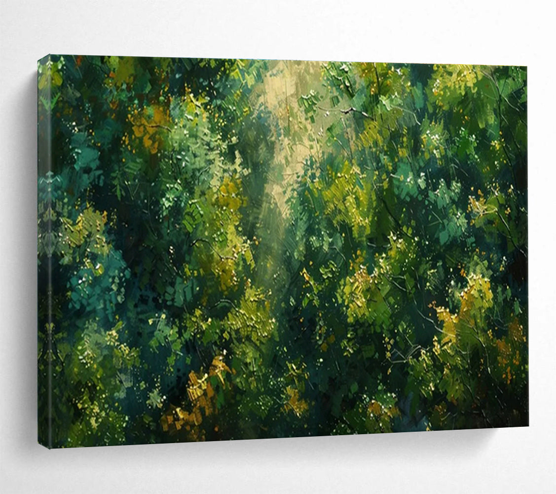 Customized Large-Scale Abstract Hand Painting for Urban Pollinator Insect Habitat Microclimate Research Center DLZ3195