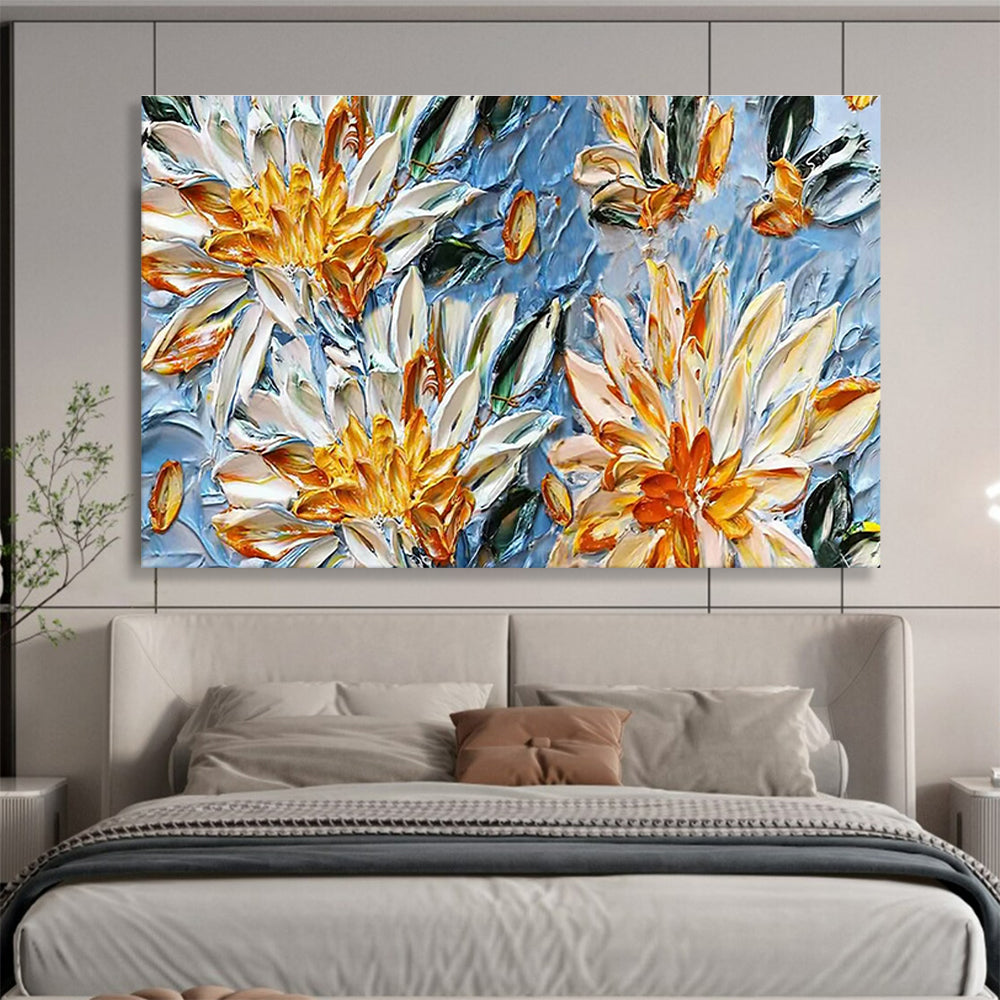 Giant Customizable Handmade Abstract Canvas for Rooftop Gardens DLZ3280