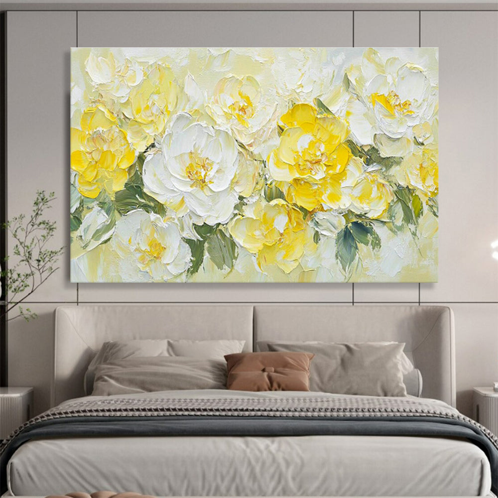 Oversized Custom Abstract Hand Painting for Offshore Ocean Current Energy Research Station DLZ3080