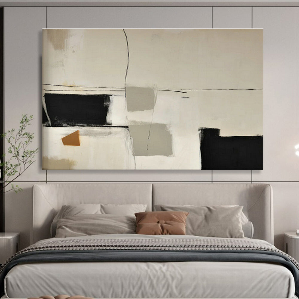 Custom-Made Quantum Computing Cloud Data Center Large Abstract Hand Painting DLZ2632