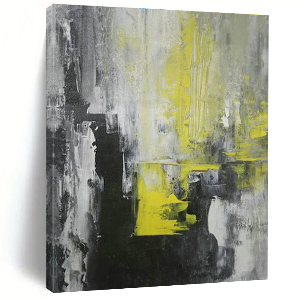 Extra Large Custom Handmade Abstract Painting for Sustainable Living Showrooms  DLZ0063