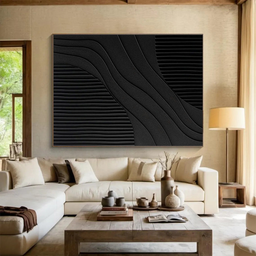 Bespoke Art Gallery Large Abstract Hand-Painted Masterpiece