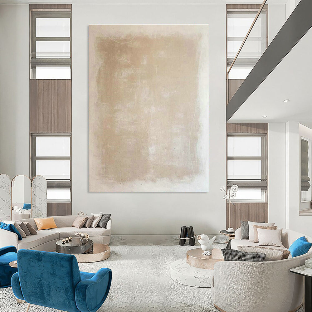 Enormous Custom Hand-Painted Abstract Artwork - Artistic Flair for Calligraphy Studios  DLZ0220
