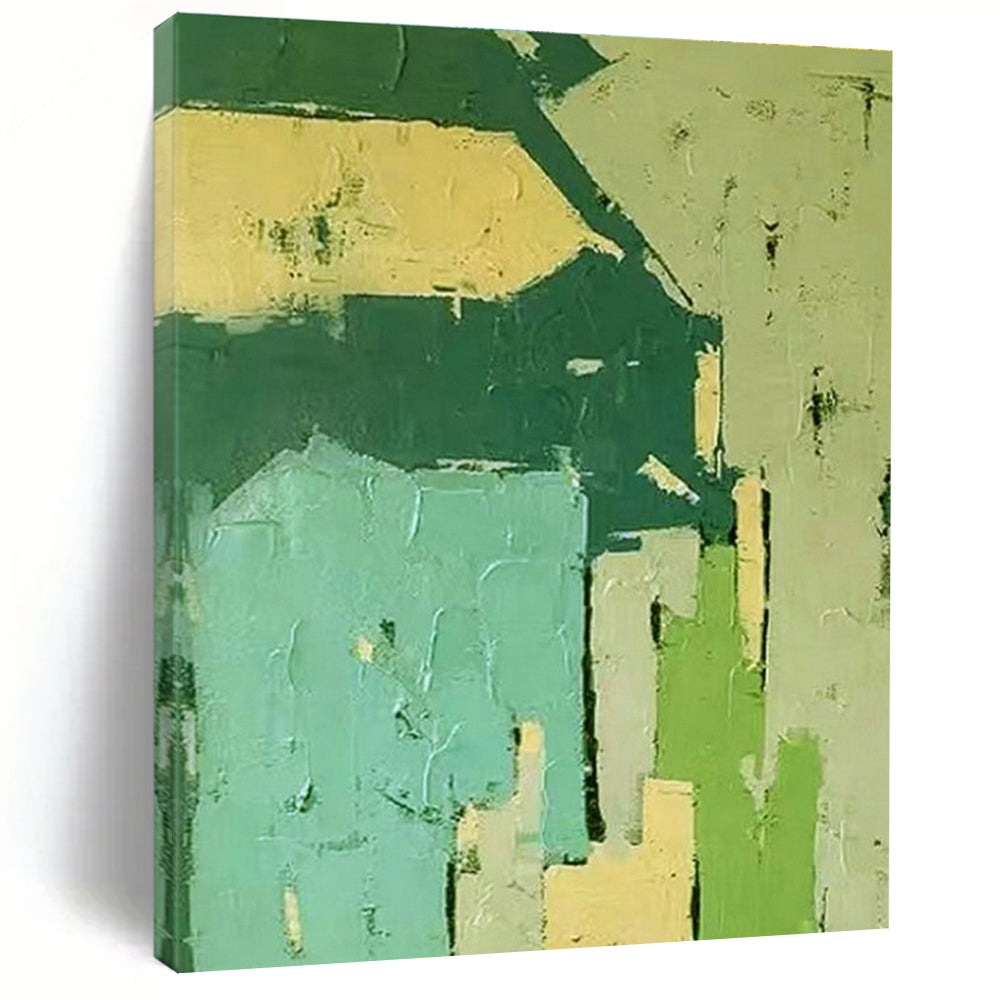 Immense Custom Hand-Painted Abstract Painting - Scientific Innovation for Nanotechnology Research Labs  DLZ0282