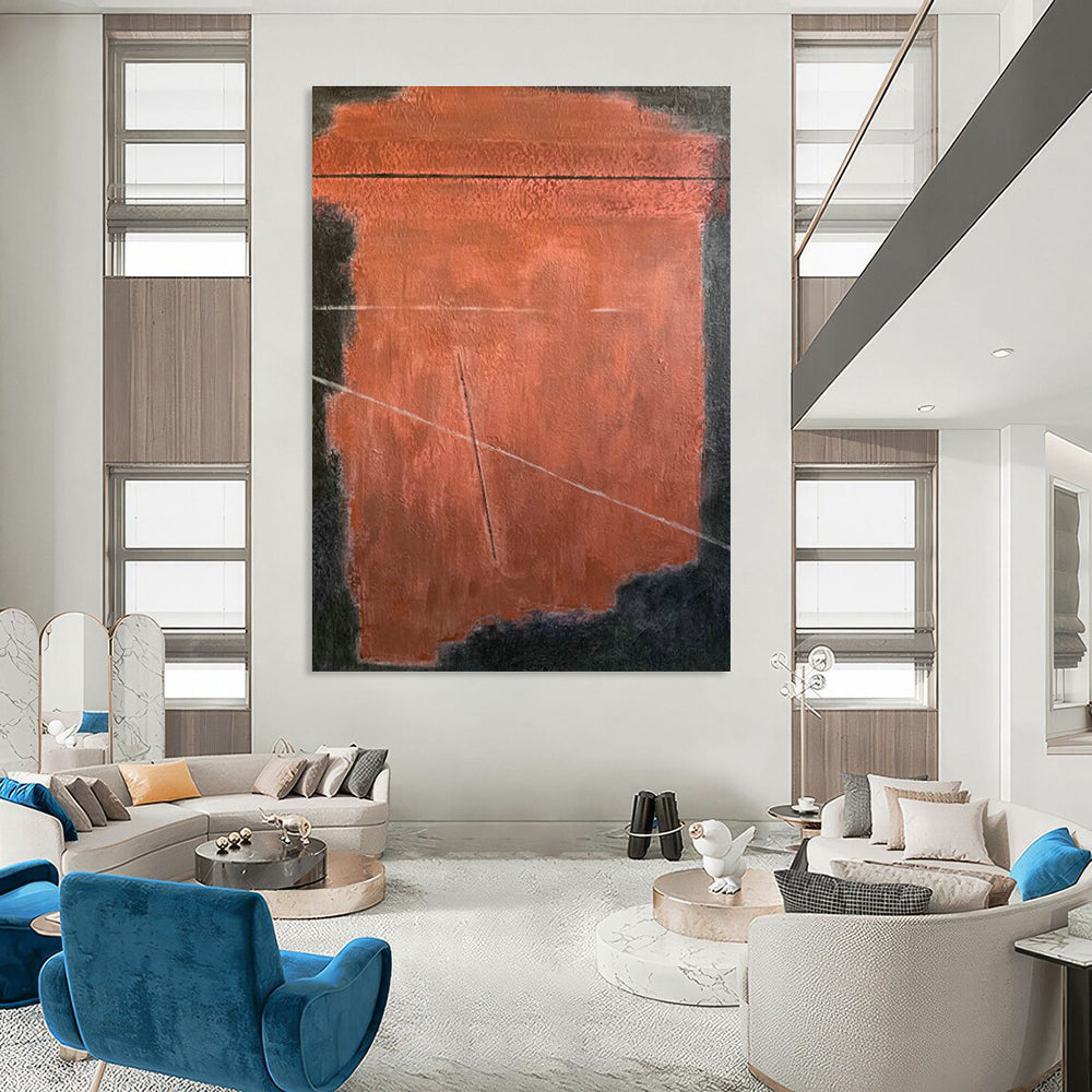 Hand - Painted Abstract Murals for Hallway and Entryway DLZ0752
