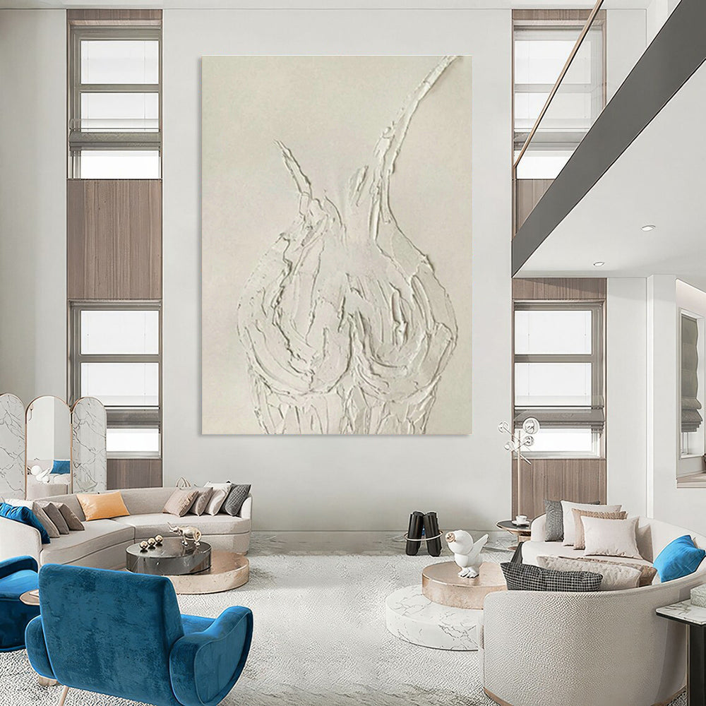 Custom Extra Large Abstract Painting for Hallway & Office DLZ0997