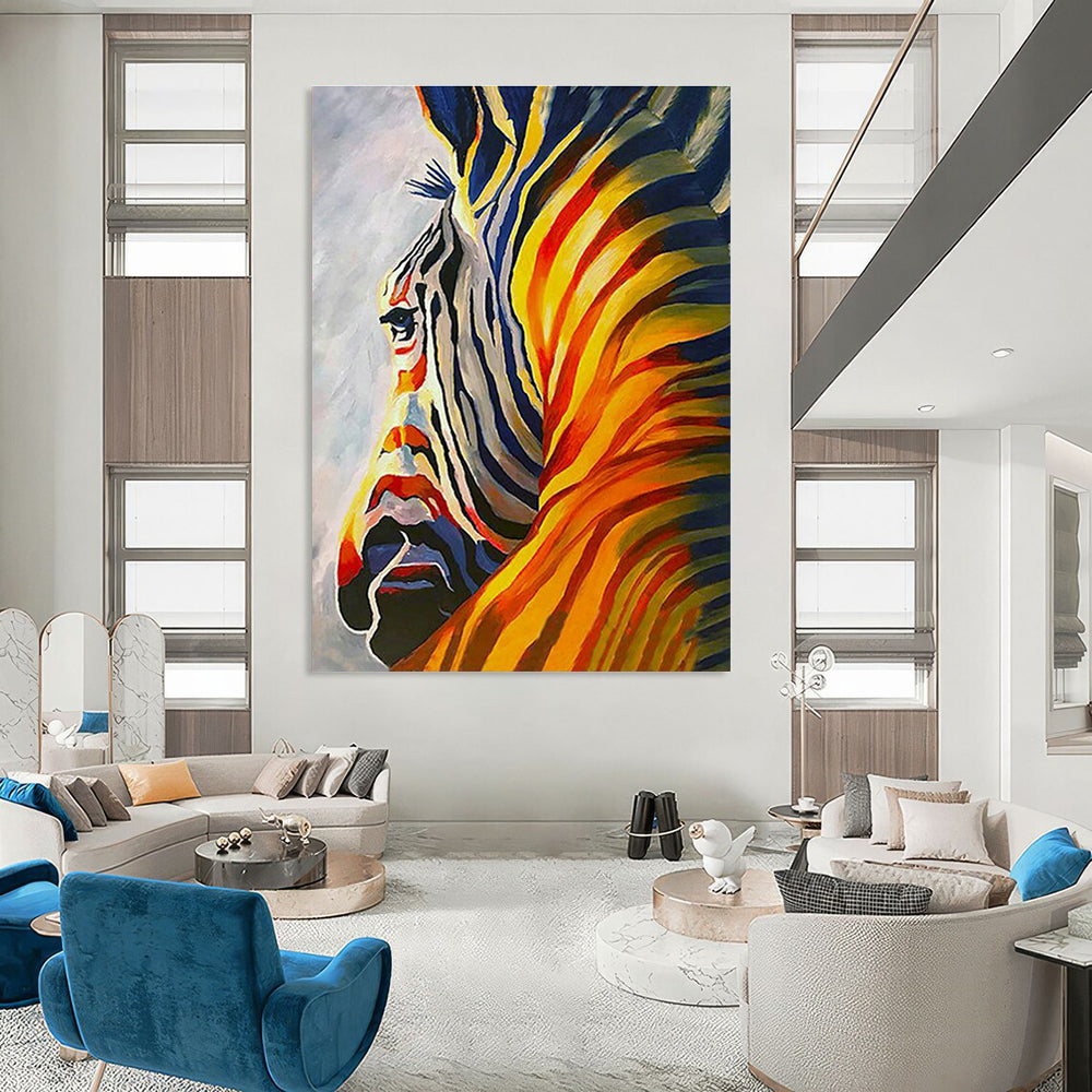 Vast Custom - Conceptualized Hand Painted Abstract Wall Decor for Entryway & Hallway DLZ2128