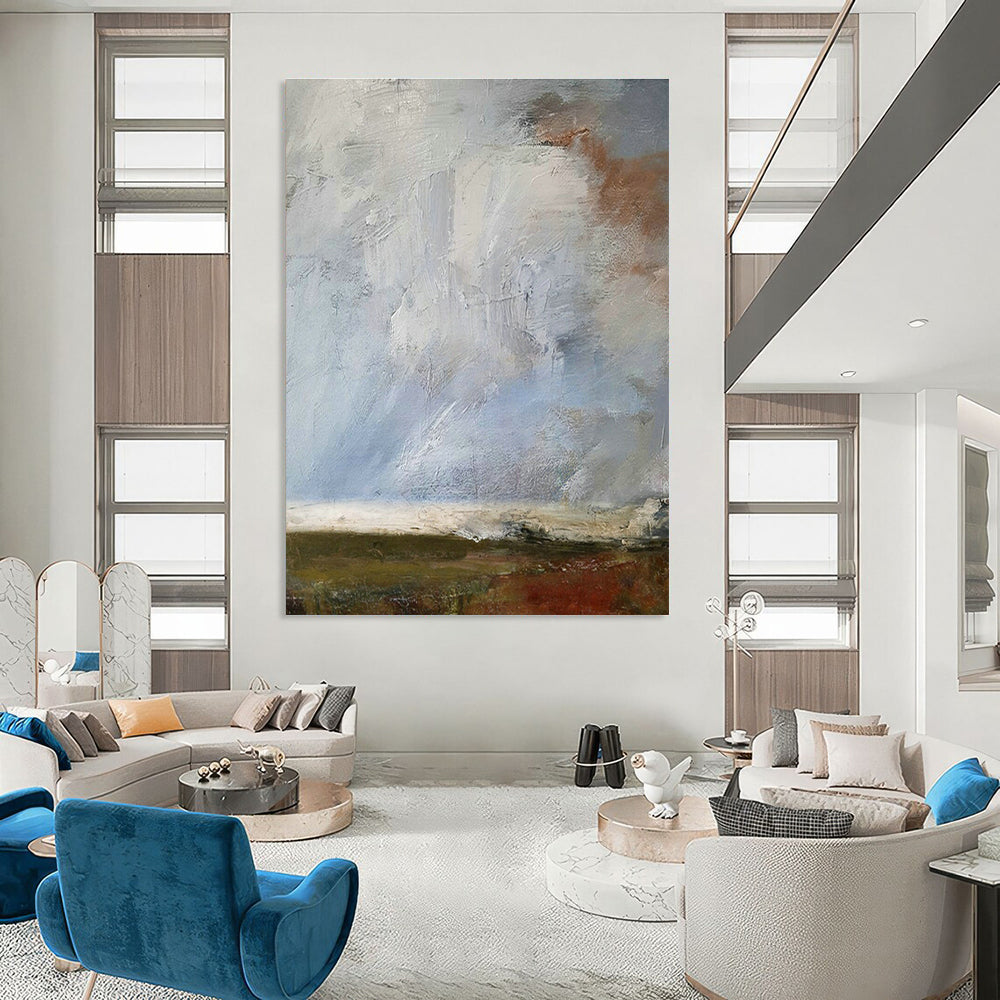Giant, Tailored Hand Painted Abstract Wall Art for Bedroom & Office DLZ2047