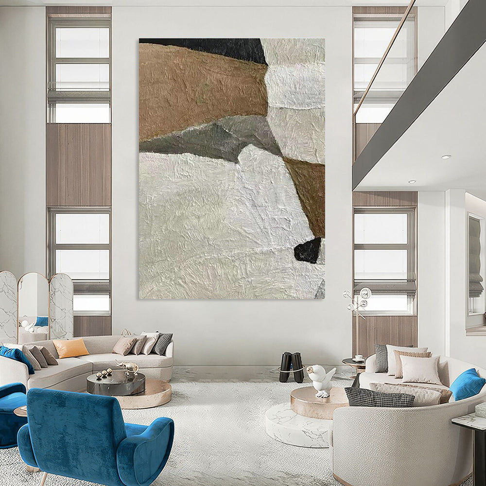Gigantic Custom Abstract Canvas for Bedroom & Dining Room DLZ1147