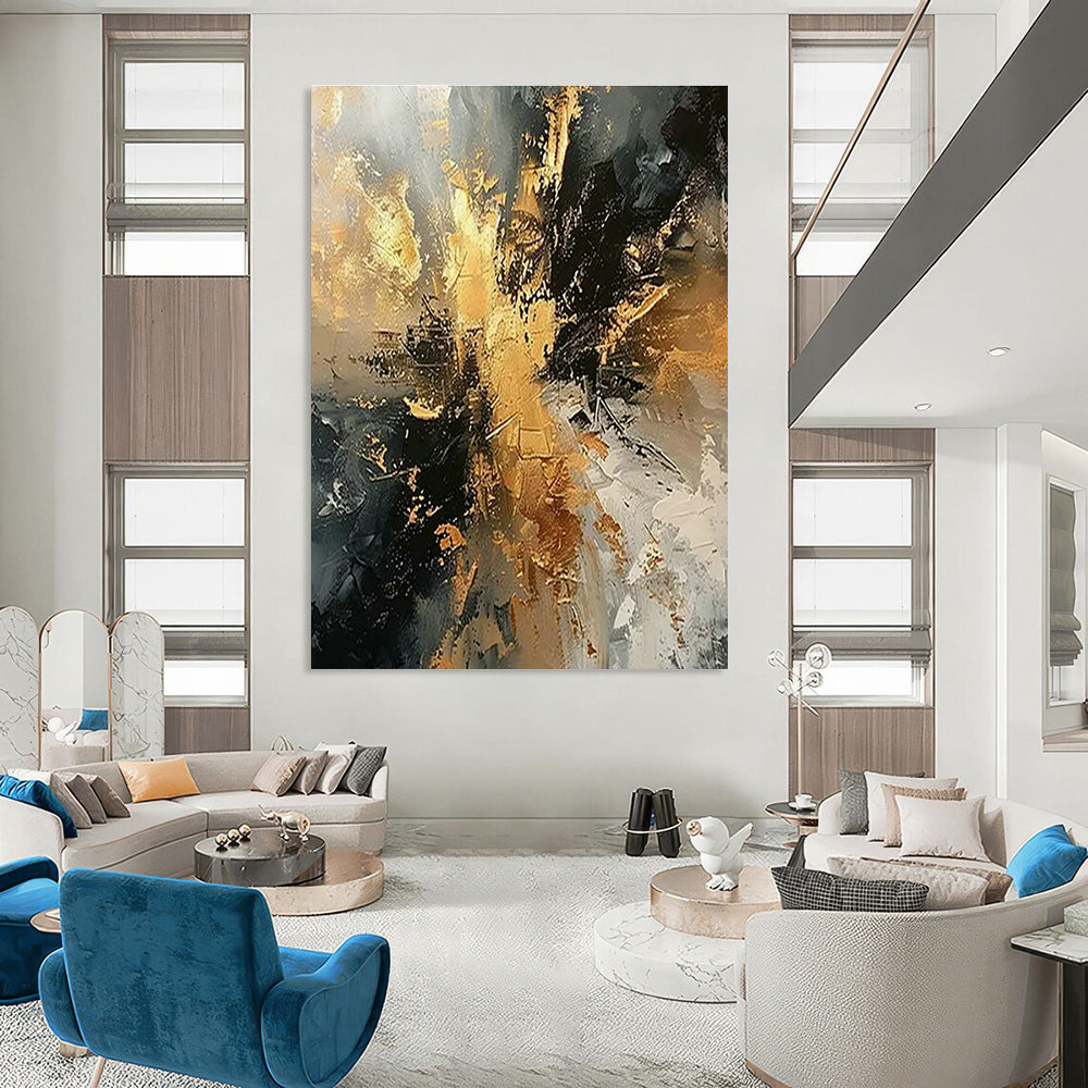 Customizable Handmade Abstract Art for Cottage Dining Room Utensil Holder Wall & Entryway Glove Box Wall DLZ1748